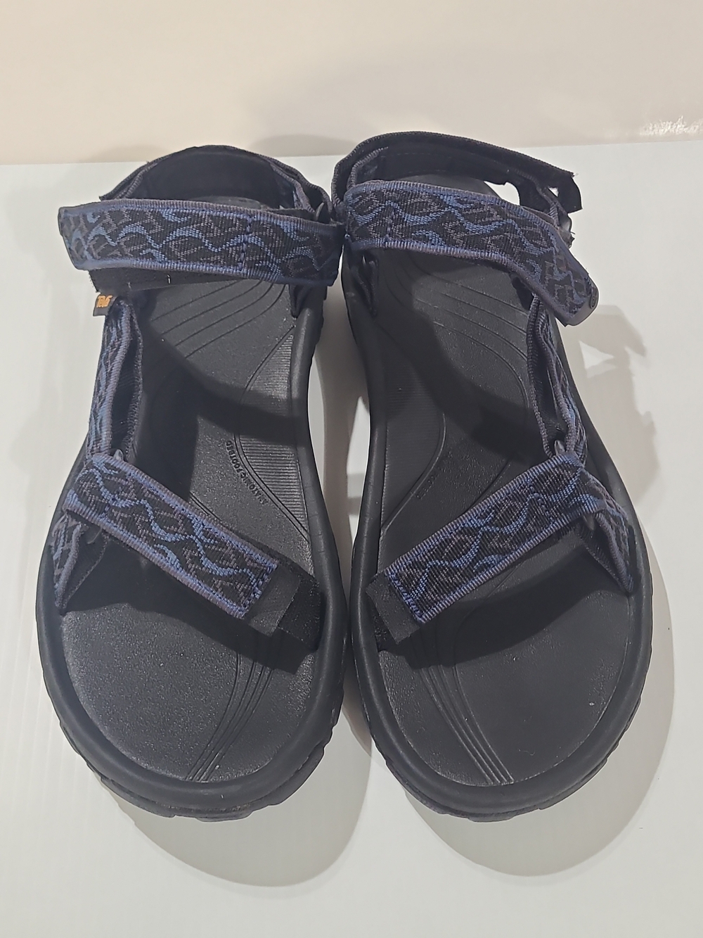 Teva Black sandals with navy patterned straps #1093379 - Picture 8 of 9